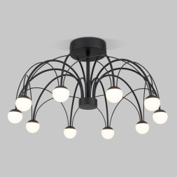 Люстра на штанге Eurosvet 90035/10 LED черный RAGNO