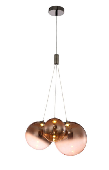 Подвесной светильник Crystal Lux ELCHE ELCHE SP3 COPPER