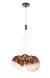 Подвесной светильник Crystal Lux ELCHE ELCHE SP3 COPPER