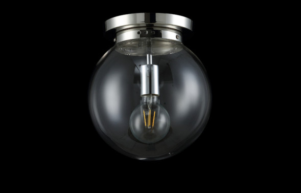 Потолочный светильник Crystal Lux Mario MARIO PL1 D250 NICKEL/TRANSPARENTE