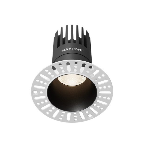 Встраиваемый точечный светильник Maytoni Technical DL122-15W-4K-TRS-B dip