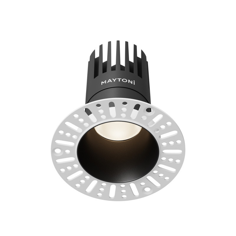 Встраиваемый точечный светильник Maytoni Technical DL122-15W-4K-TRS-B dip