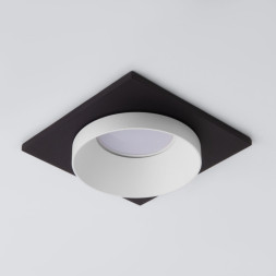 Встраиваемый точечный светильник Elektrostandard 117 MR16 белый/черный