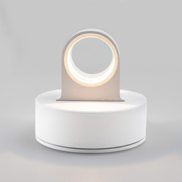 Уличный настенный светильник Elektrostandard 1523 TECHNO LED Glow белый