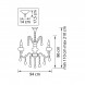 Подвесная люстра Lightstar Montare 787102
