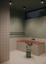 Точечный влагозащищенный светильник Maytoni Technical Sirius C030CL-01B