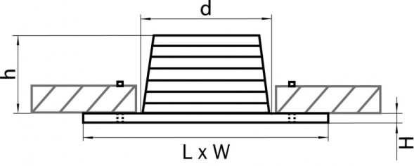 Подсветка ступеней лестницы Lightstar Leddy 212181