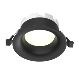 Влагозащищенный светильник точечный Maytoni Technical Slim DL027-GX53-B