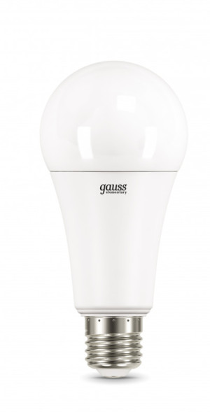Светодиодная лампа Gauss A67 73219 30W 220V 2320lm E27 белый (теплый)