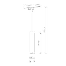 Трековый светильник Nowodvorski PROFILE EYE 9338
