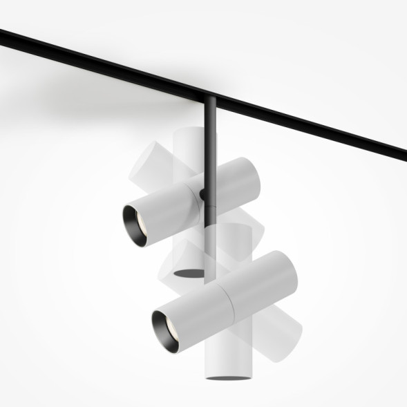 Магнитный трековый светильник Maytoni Technical Elti Duo TR005-2-2X12W4K-BW