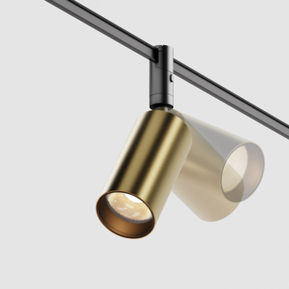 Магнитный трековый светильник Maytoni Technical FOCUS LED TR201-1-15W3K-M-BBS