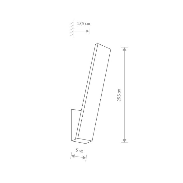 Уличный настенный светильник Nowodvorski ZOA LED 9421
