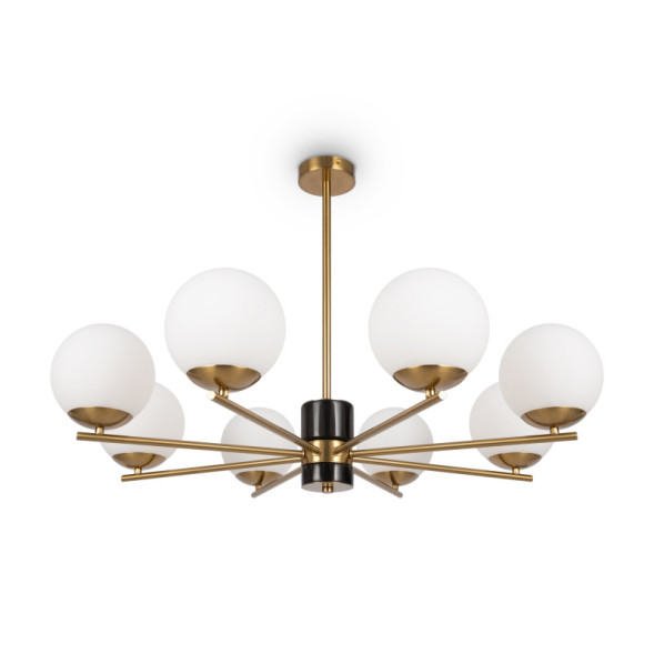 Люстра на штанге Freya MARBLE FR5230PL-08BS