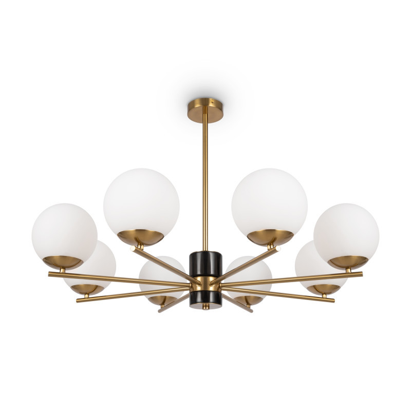 Люстра на штанге Freya MARBLE FR5230PL-08BS
