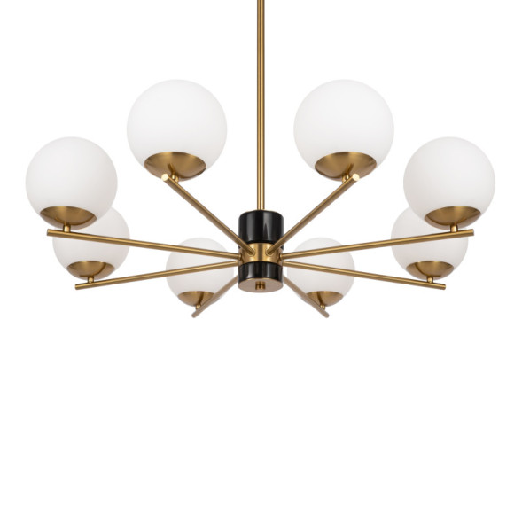 Люстра на штанге Freya MARBLE FR5230PL-08BS