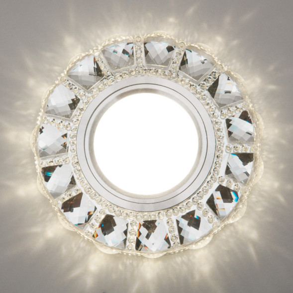 Встраиваемый точечный светильник Elektrostandard 2218 MR16 CL прозрачный