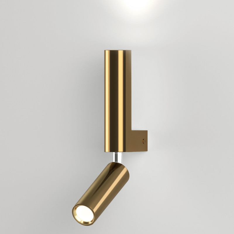Спот Eurosvet Pitch 40020/1 LED латунь
