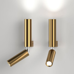 Спот Eurosvet Pitch 40020/1 LED латунь