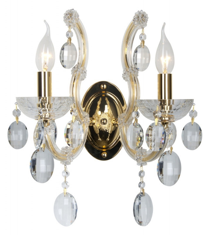 Бра Crystal Lux HOLLYWOOD HOLLYWOOD AP2 GOLD