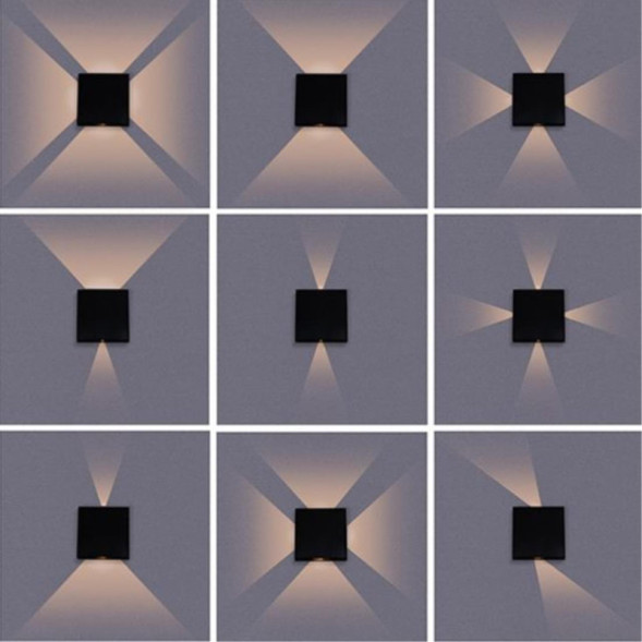 Уличный настенный светильник ARTE Lamp ALGOL A1445AL-4BK