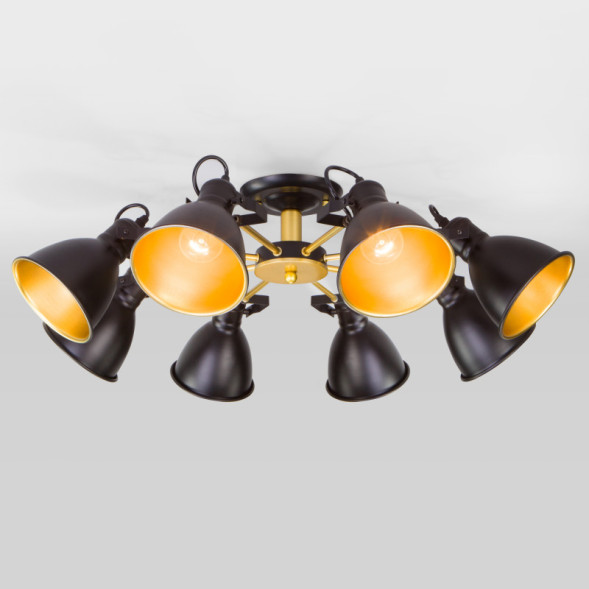 Люстра на штанге Eurosvet Denley 70112/8 черный