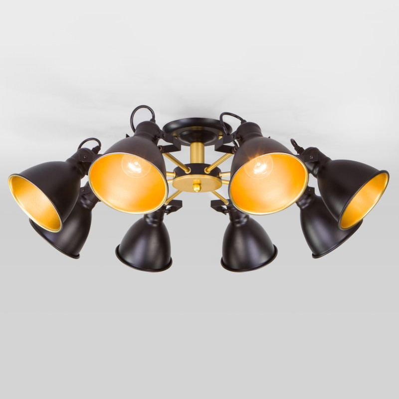 Люстра на штанге Eurosvet Denley 70112/8 черный