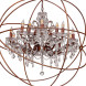 Подвесная люстра LOFT IT Foucaults orb crystal LOFT1897/15