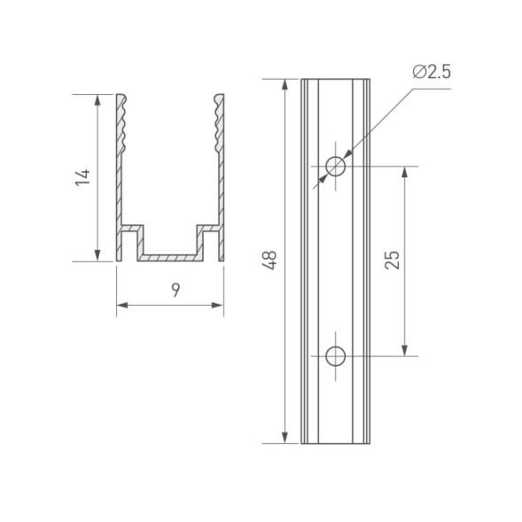 Крепеж для гибкого неона Arlight AURORA 039356