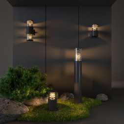 Уличный настенный светильник Elektrostandard Techno 1408 черный