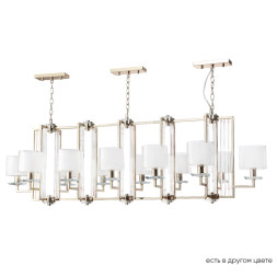 Подвесная люстра Crystal Lux NICOLAS NICOLAS SP12 L1600 GOLD/WHITE