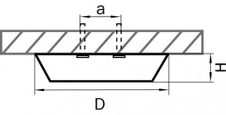 Точечный влагозащищенный светильник Lightstar URBANO 214912