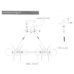 Детская люстра ImperiumLoft Matisse 167236-26
