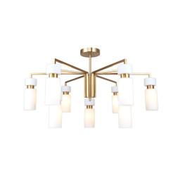 Люстра на штанге Escada 1171/9P Brass Sonnet