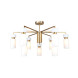 Люстра на штанге Escada 1171/9P Brass Sonnet