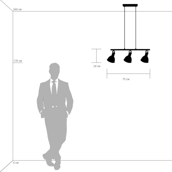 Подвесная люстра Lightstar Acrobata 761130