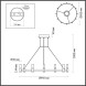 Подвесная люстра Odeon Light Candel 5009/48L