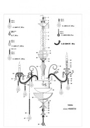 Подвесная люстра Lightstar Lusso 788084