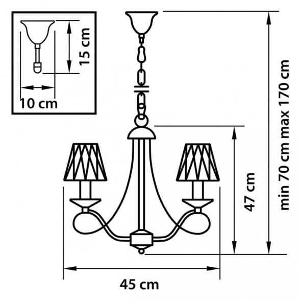Подвесная люстра Lightstar RICCIO 705032