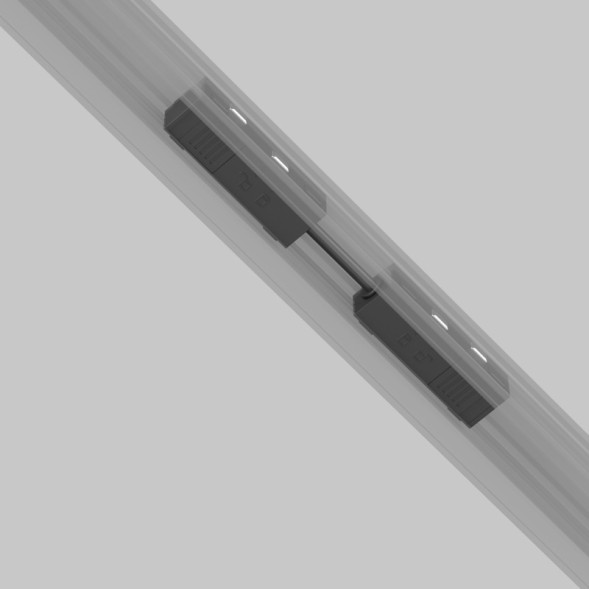 Подвод питания Maytoni Technical Magnetic track system Exility накладной черный TRA034CPC-42B-5-1