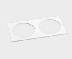 Рамка ITALLINE IT06-6016 black FR2