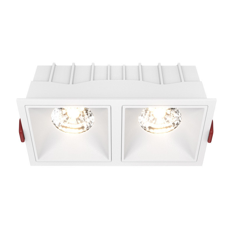 Точечный встраиваемый светильник Maytoni Technical Alfa LED DL043-02-15W3K-SQ-W