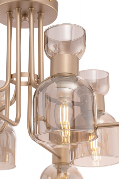 Люстра на штанге Freya Isla FR5094PL-08G