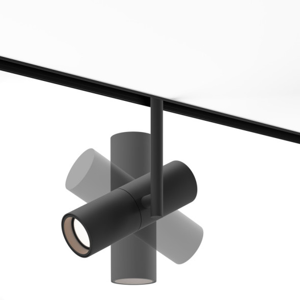 Магнитный трековый светильник Maytoni Technical Elti TR005-4-12W-DS-B