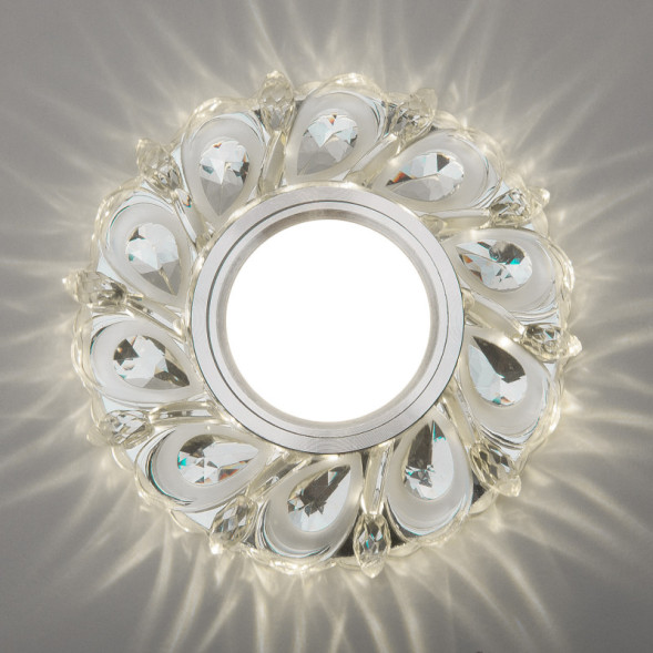 Встраиваемый точечный светильник Elektrostandard 2219 MR16 CL прозрачный