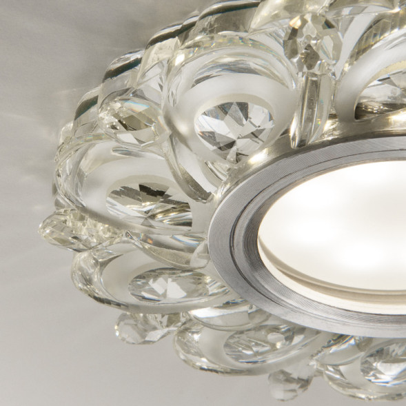 Встраиваемый точечный светильник Elektrostandard 2219 MR16 CL прозрачный