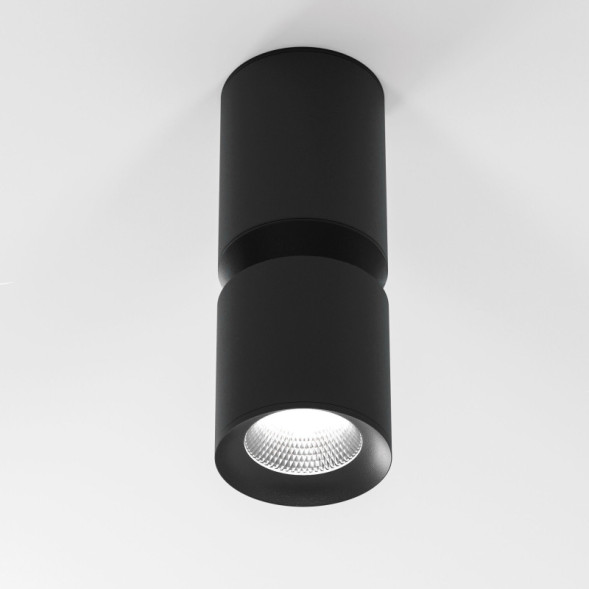 Накладной точечный светильник Elektrostandard 25048/LED 12W 4000К чёрный