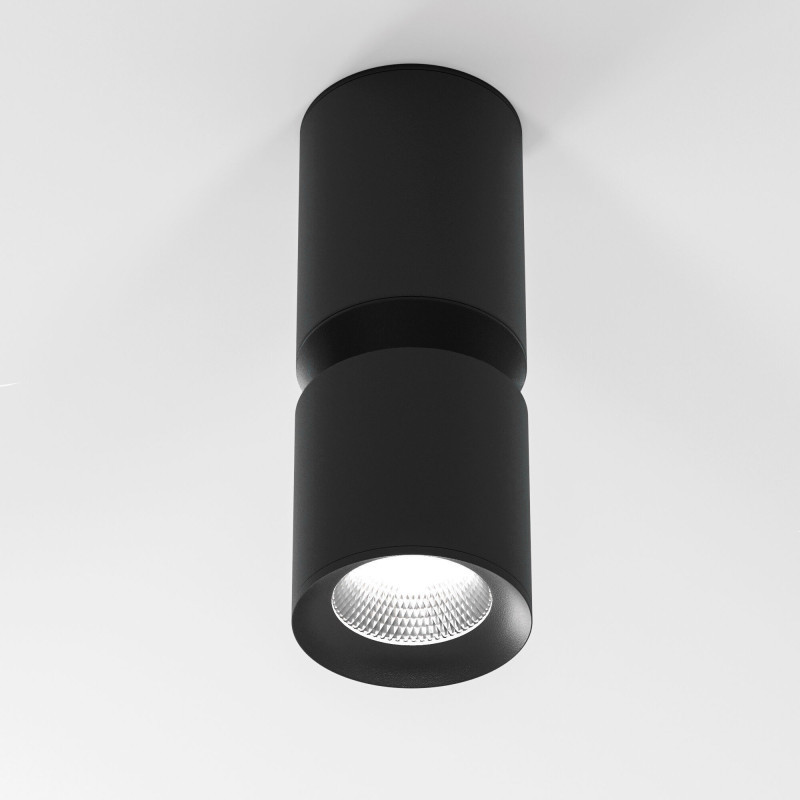 Накладной точечный светильник Elektrostandard 25048/LED 12W 4000К чёрный