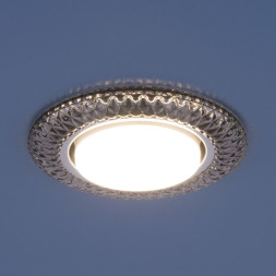 Встраиваемый точечный светильник Elektrostandard 3020 GX53 SB дымчатый