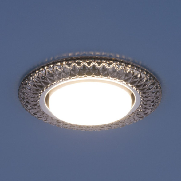 Встраиваемый точечный светильник Elektrostandard 3020 GX53 SB дымчатый